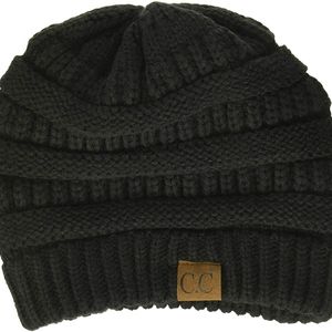 C.C Black Stocking Hat